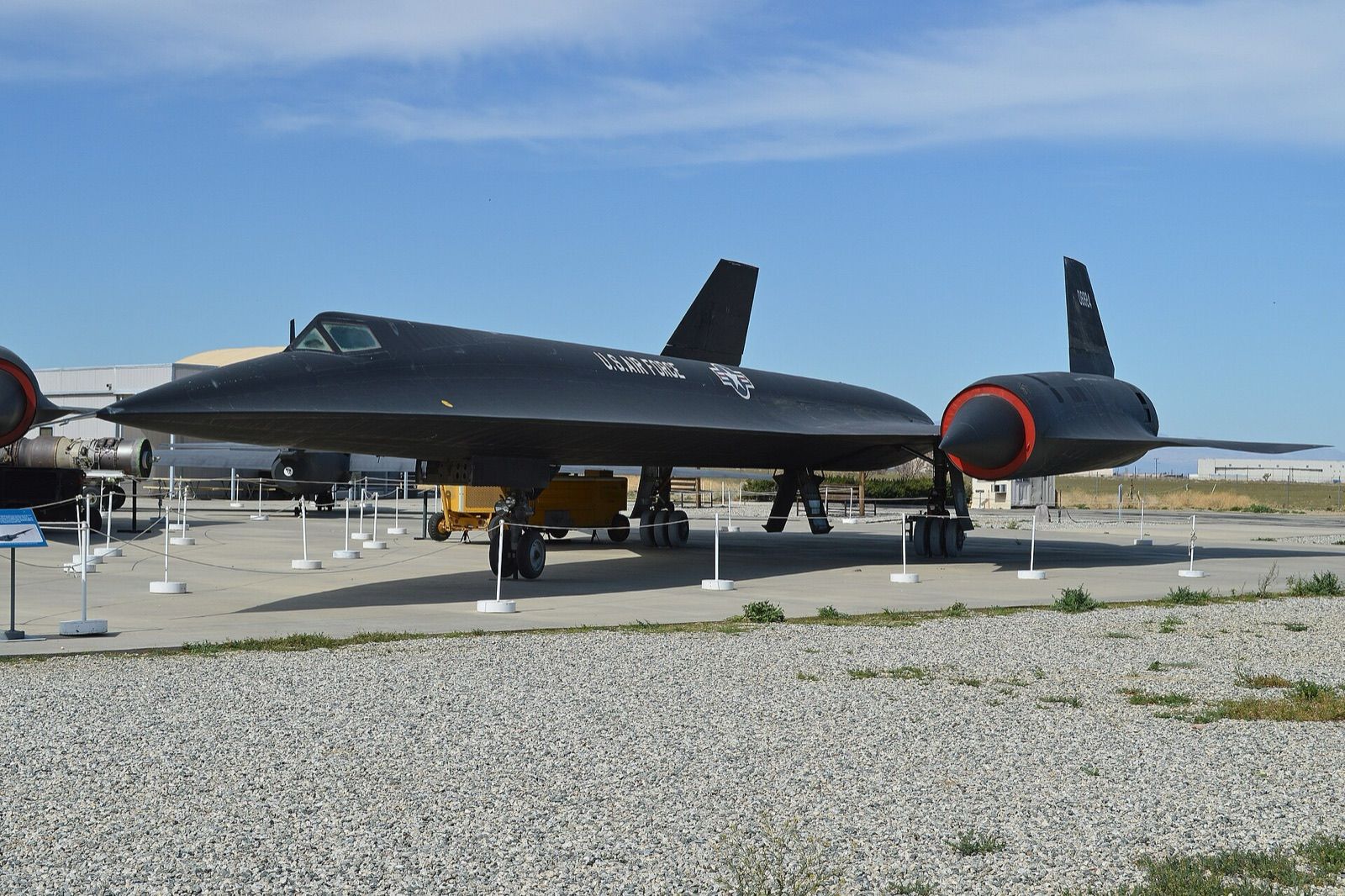 A-12 60-6924 (Article 121) on display at Blackbird Airpark, Palmdale, California, on 29 February 2016.